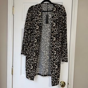 Leopard Cardigan
